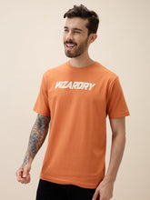 Men's Printed Round Neck Half Sleeves Oversized Tshirt